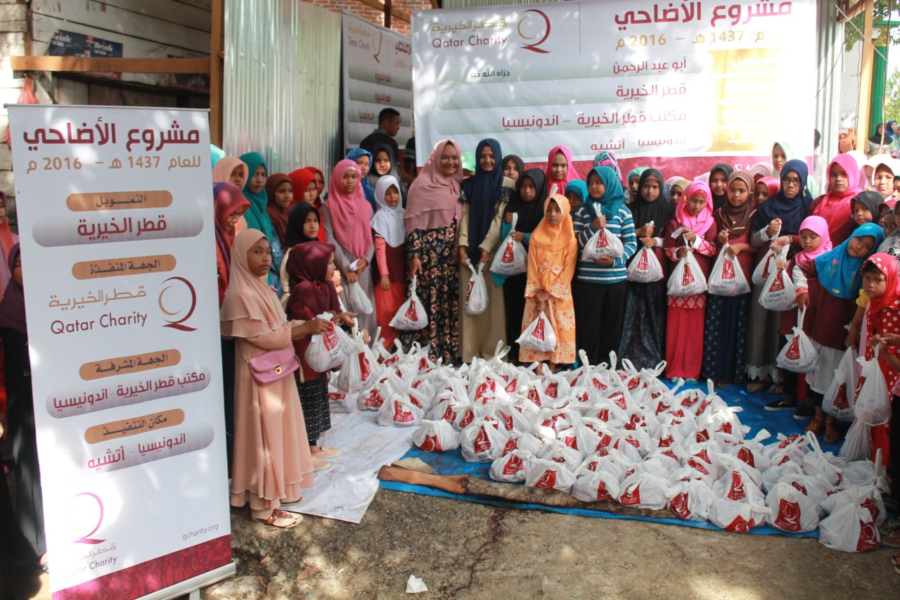 Qatar Charity distribusikan 2.160 paket daging kurban di Aceh