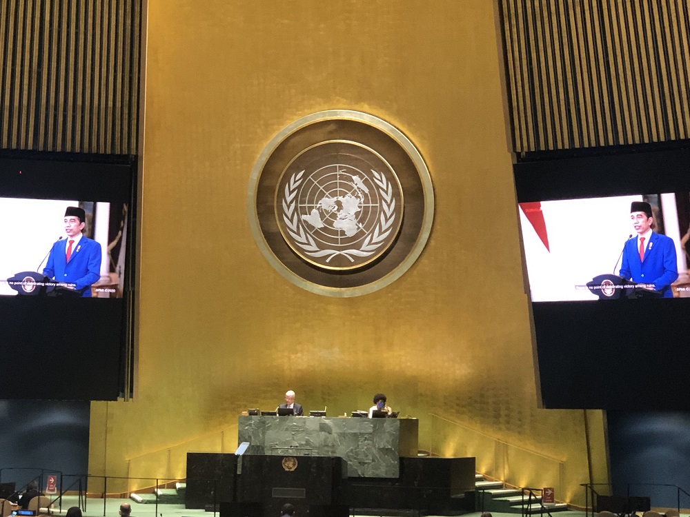 Presiden pada Sidang Umum PBB: Multilateralisme berikan kesetaraan