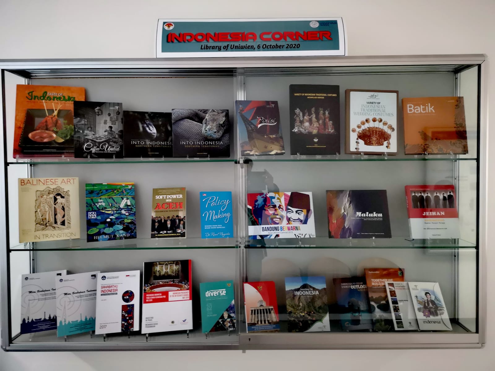Universitas Wina buka ‘Indonesia Corner’ di perpustakaan Departemen Antropologi