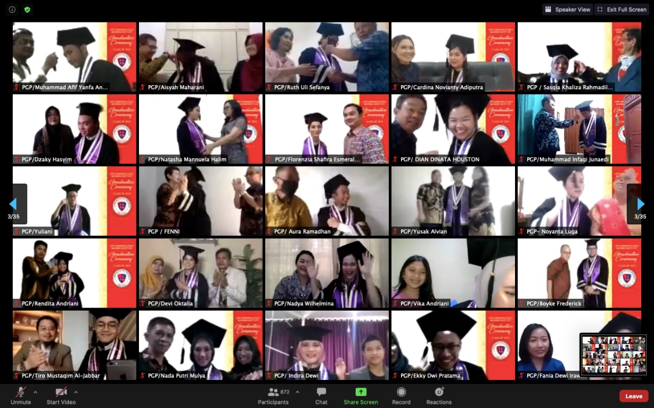 London School wisuda 867 lulusan di masa pandemik