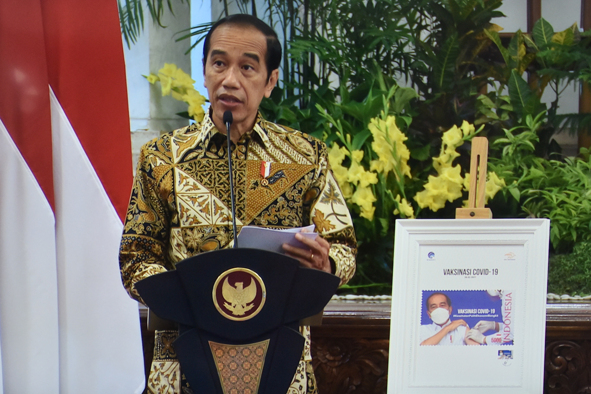 Presiden luncurkan konektivitas digital 2021