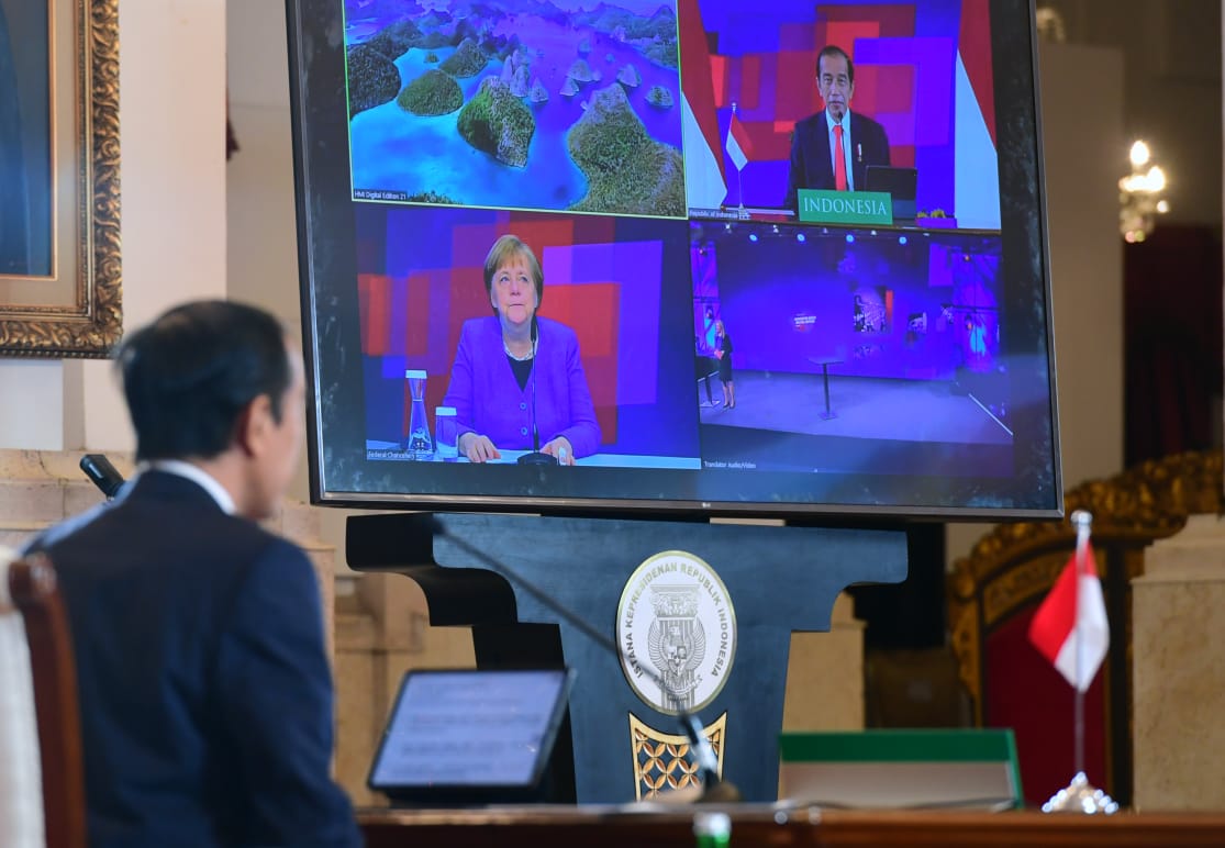 Merkel berharap Hannover Messe tingkatkan ekonomi Jerman-Indonesia