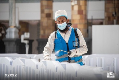 Haji1442 – 5.000 petugas sterilkan Masjidil Haram sepuluh kali sehari