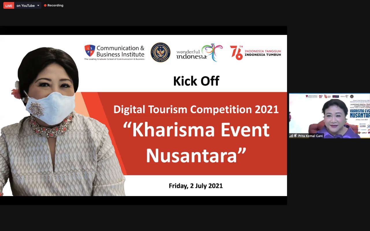 Kemenparekraf-LSPR institute gelar kompetisi pariwisata digital nasional