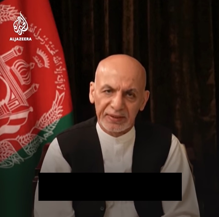 Presiden Afghanistan dan keluarganya berada di UEA