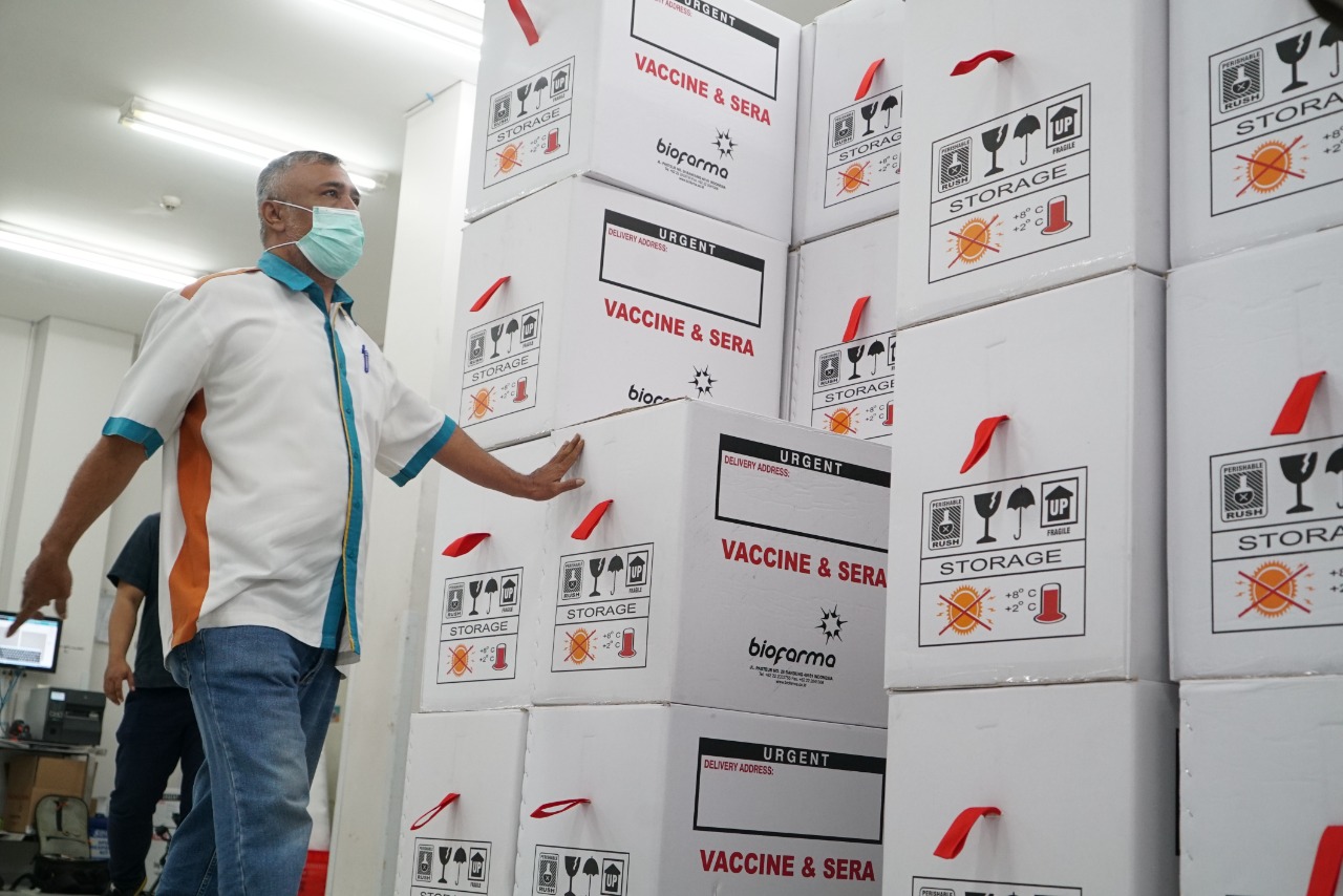 COVID-19 – Indonesia telah amankan lebih 217 juta dosis vaksin