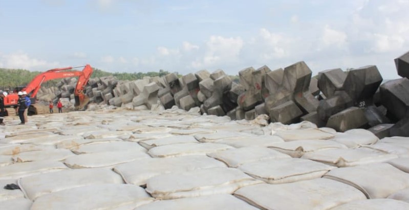 BRIN kembangkan pemecah gelombang lindungi kawasan pantai