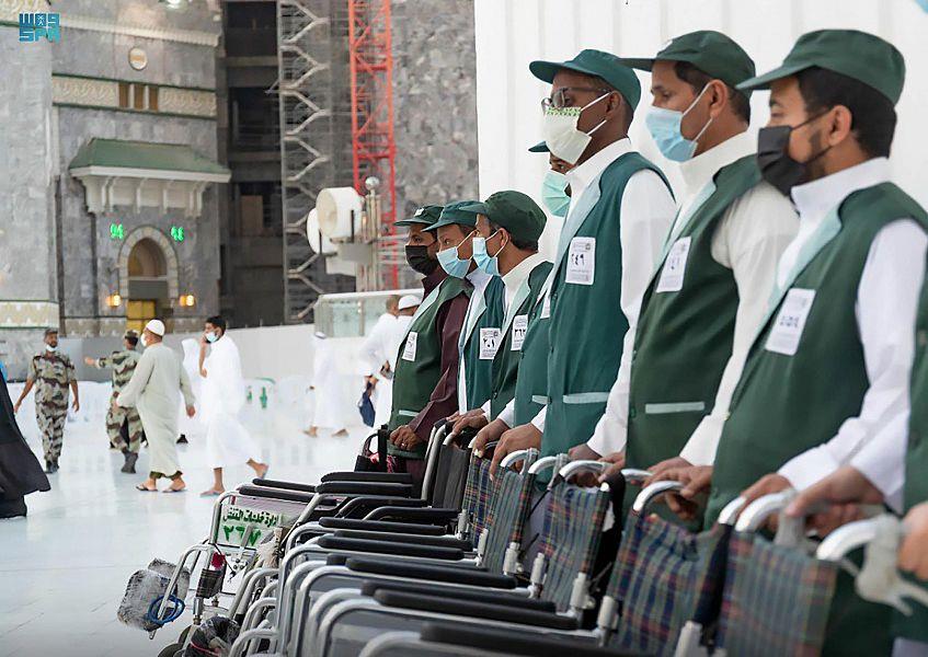 Sebanyak 8.000 kursi roda tersedia di Masjidil Haram