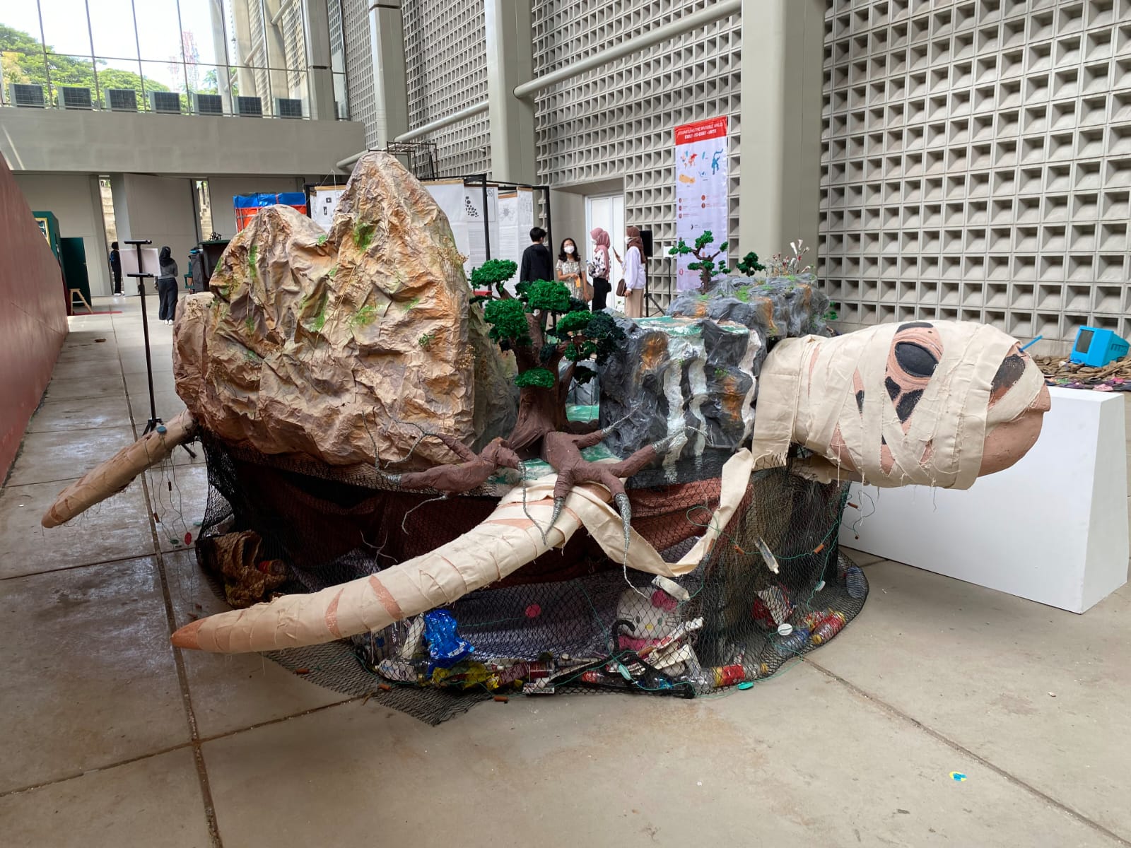 Seniman Taiwan ubah sampah laut jadi karya seni