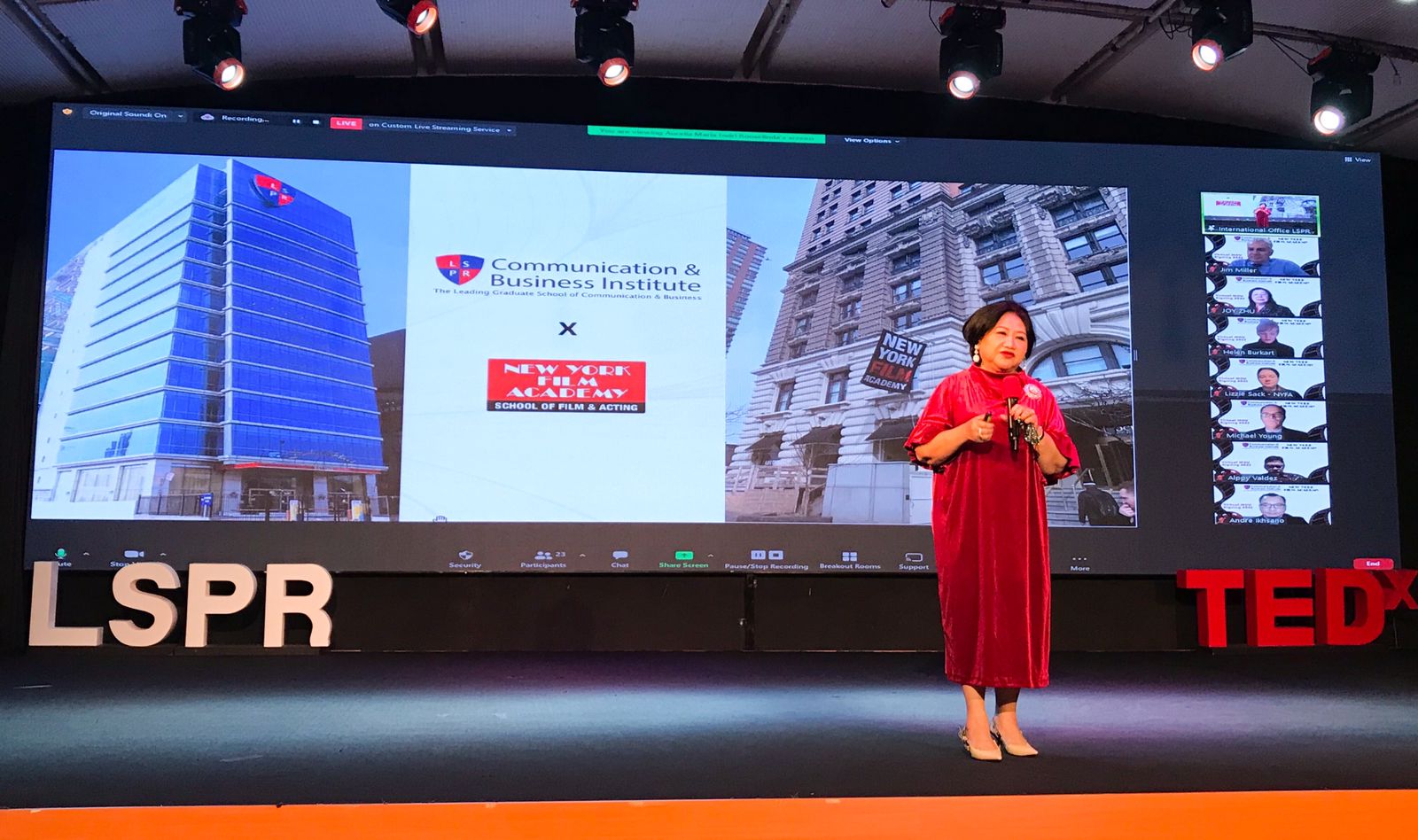 LSPR Jakarta-New York Film Academy kerja sama internasionalisasi pendidikan tinggi