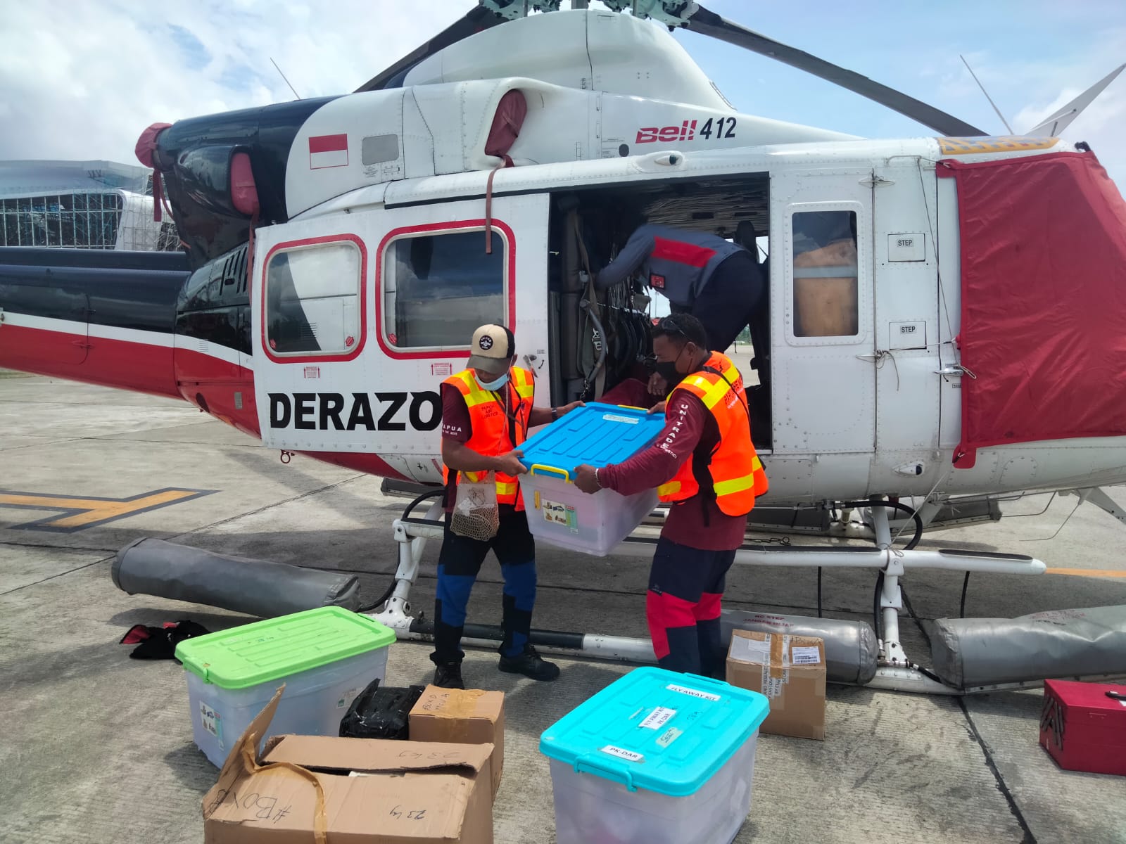 Unitrade Papua operasikan heli Bell 412 dukung misi kesehatan di pedalaman