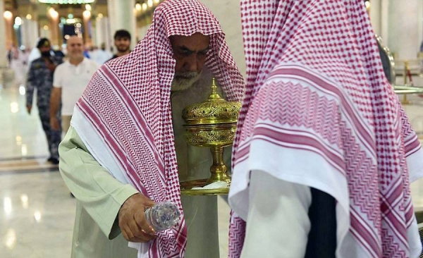 17 kg gaharu harumkan Masjid Nabawi selama Ramadhan