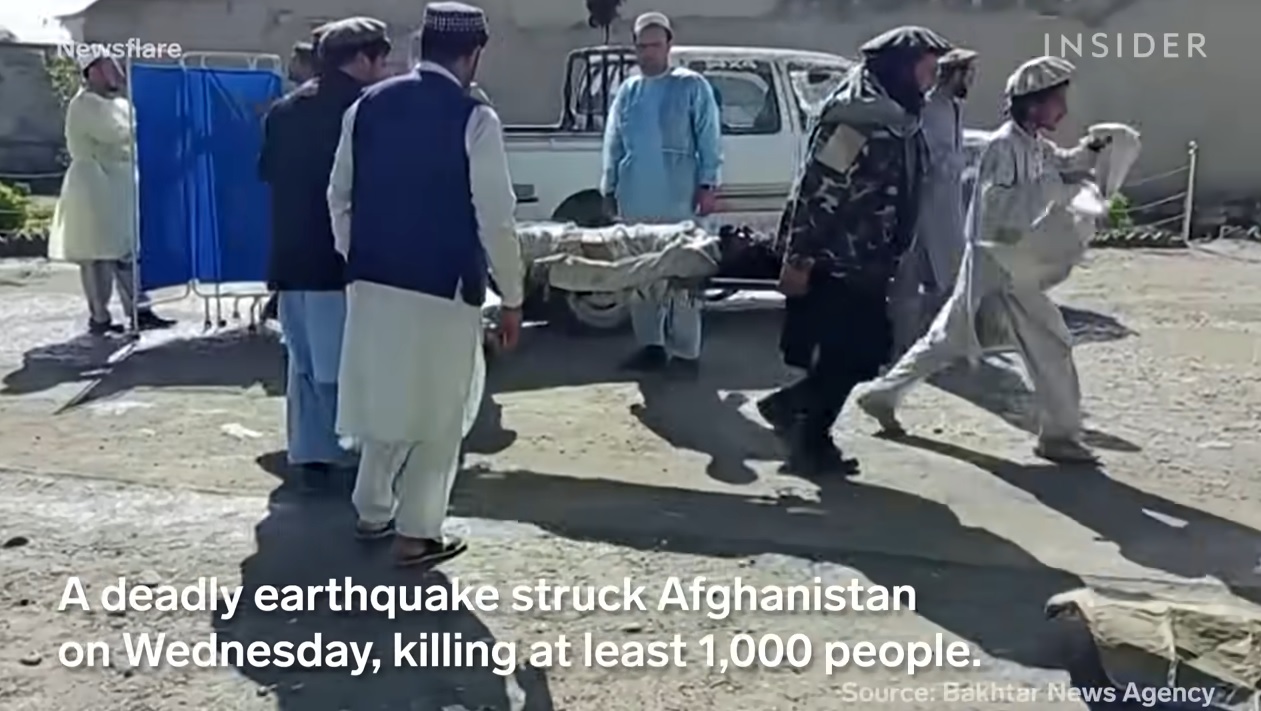 korban tewas gempa afghanistan