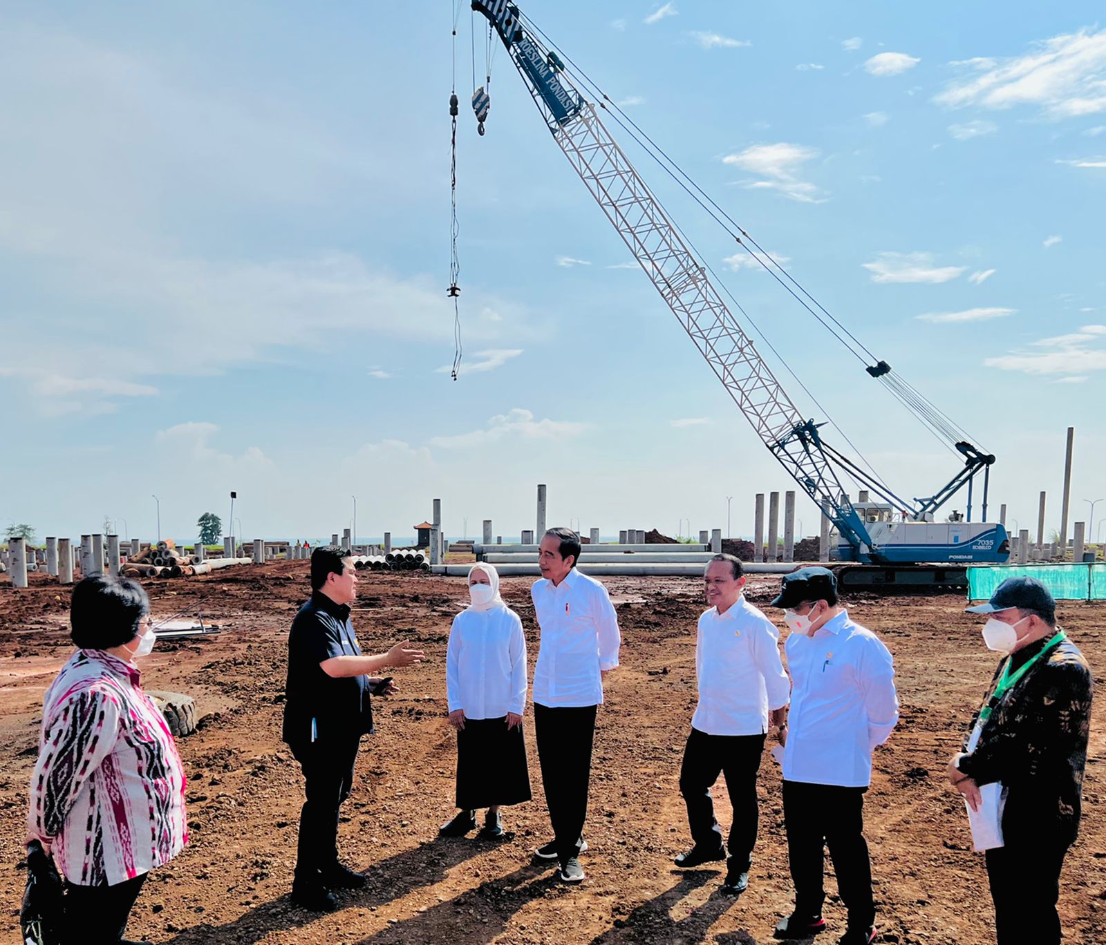 Pembangunan kawasan industri Batang 8 persen