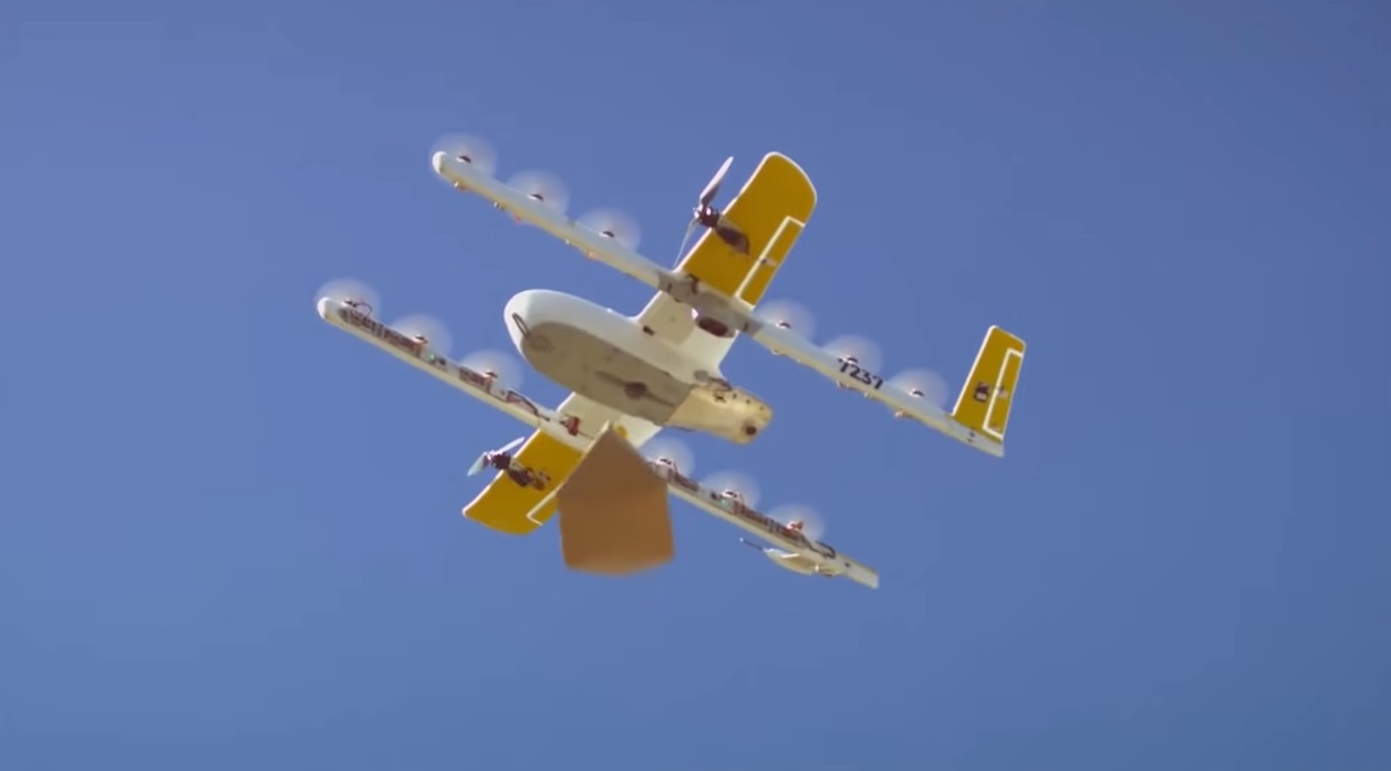 pengiriman drone amazon