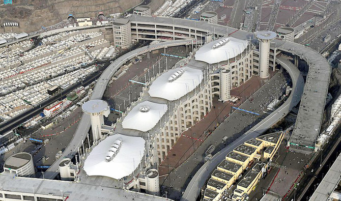 Hajj1443 – Jamarat Bridge in Mina accommodates over 300,000 pilgrims per hour