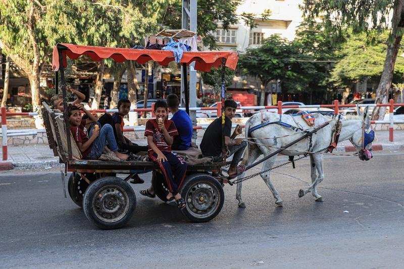 kehidupan gaza kembali normal