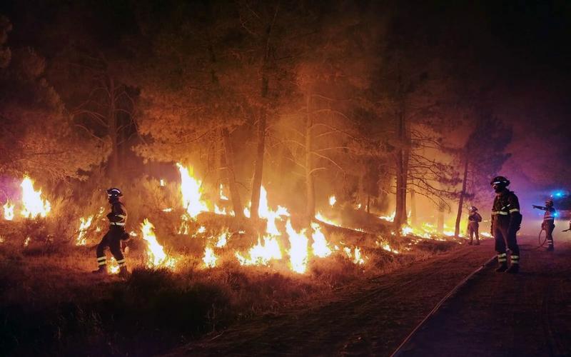 kebakaran hutan di spanyol