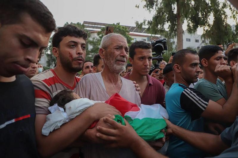 Duka dan ketakutan selimuti penduduk Gaza di tengah serangan udara Israel