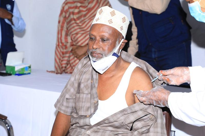 Vaksinasi covid-19 di Somalia