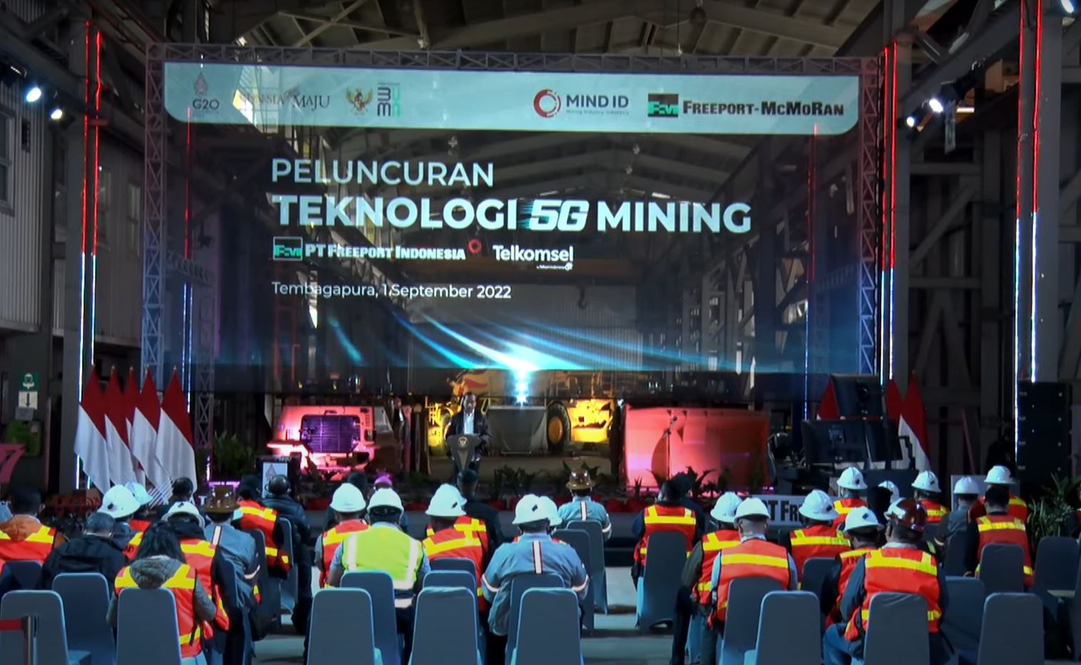 Teknologi 5G Smart Mining