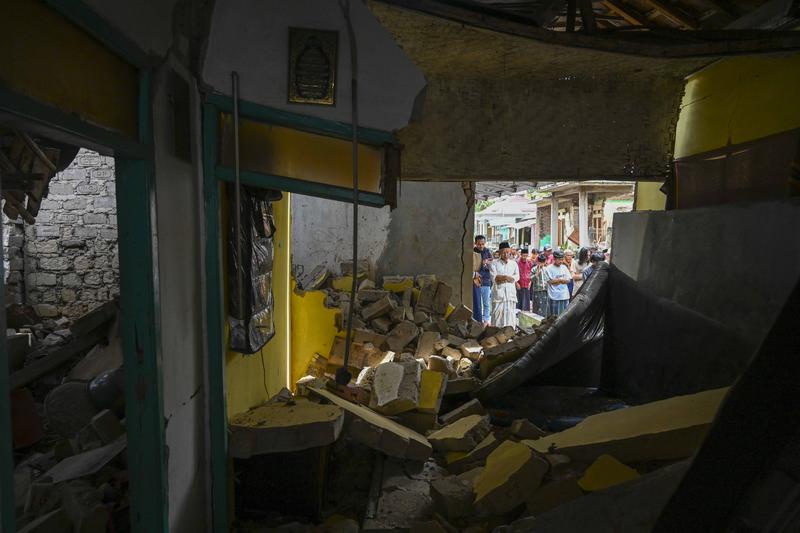 Korban meninggal gempa
