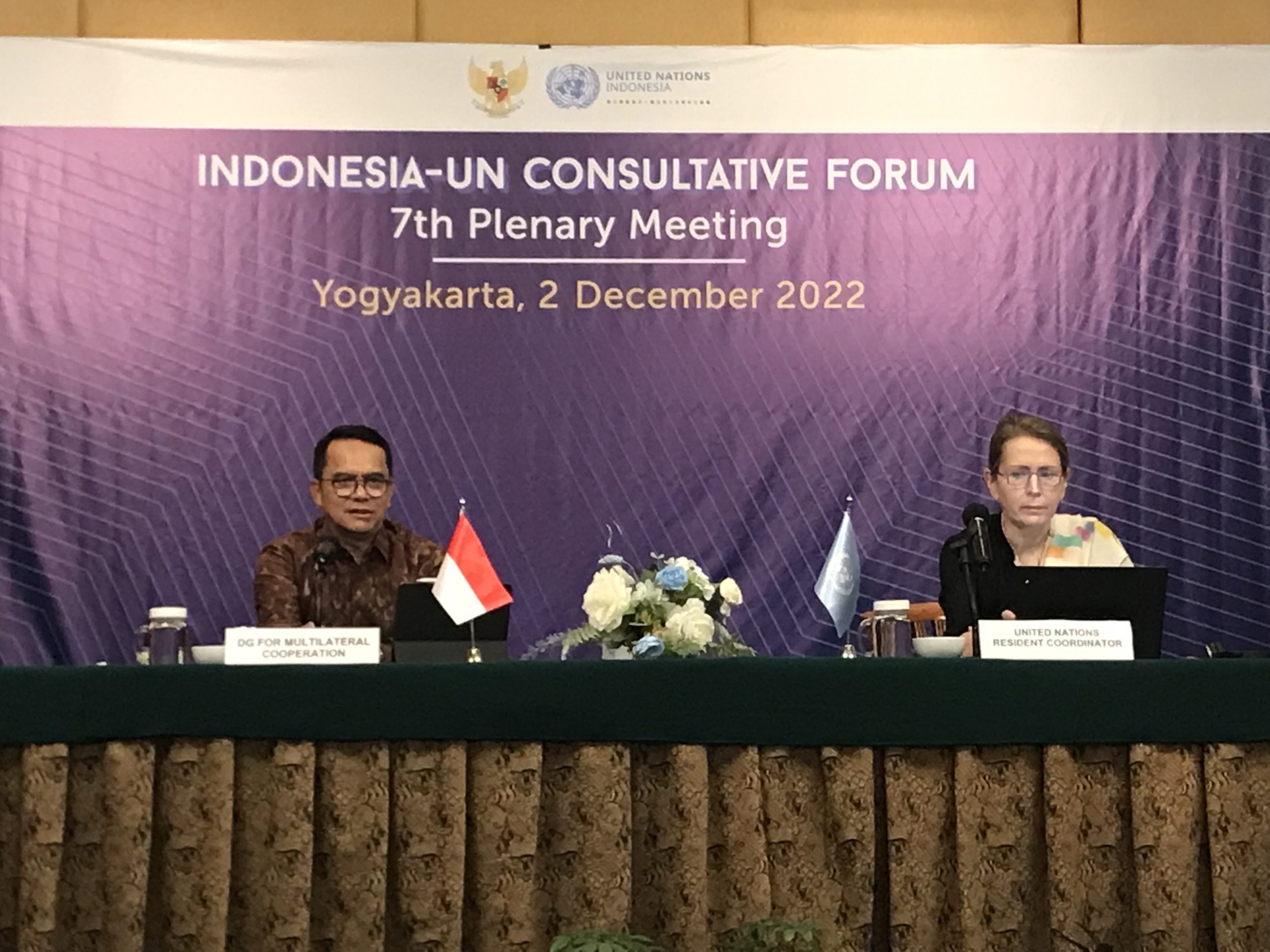 Forum konsultasi Indonesia-PBB