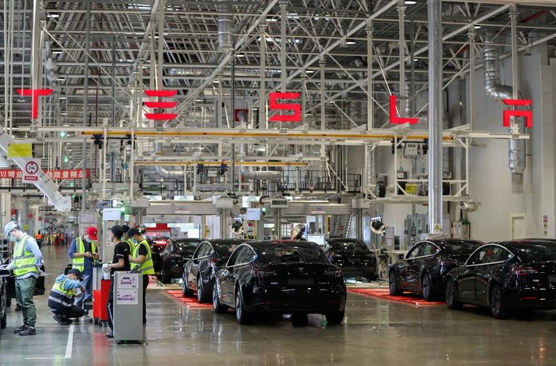 Gigafactory Tesla di Shanghai
