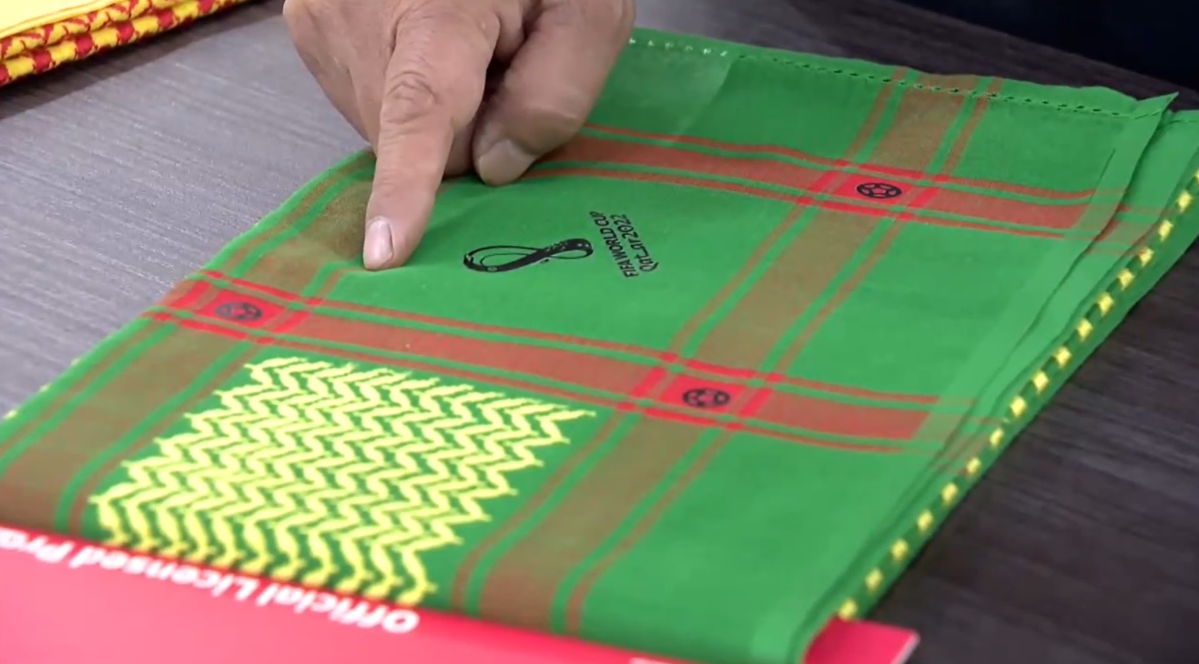 Keffiyeh Piala Dunia Qatar
