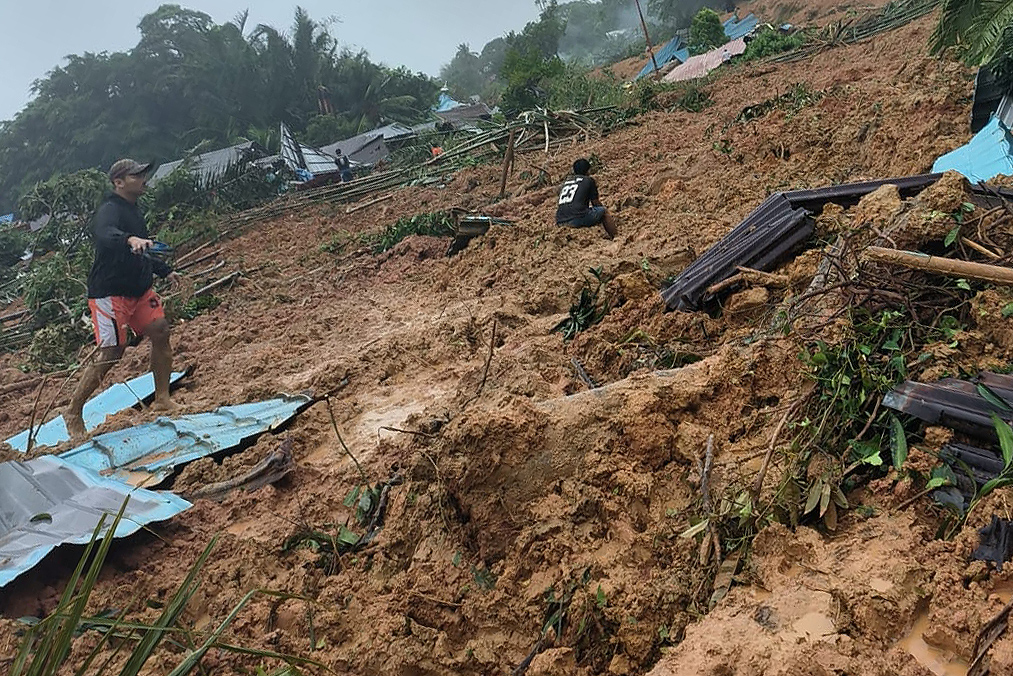 Landslides in Indonesia’s Natuna Island