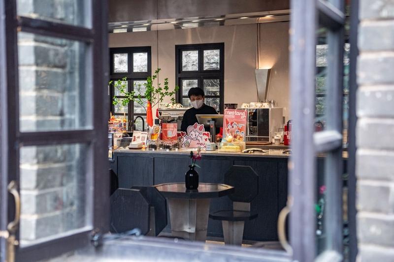Kedai kopi di Chongqing