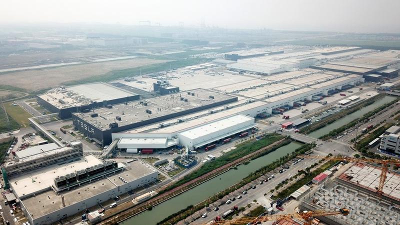 Gigafactory Tesla di Shanghai