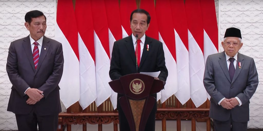 Indonesian President Joko Widodo