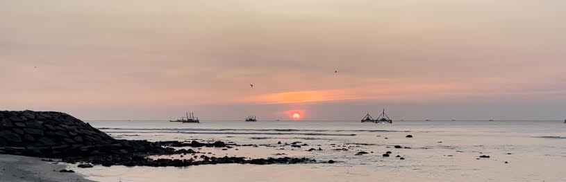 panorama sunset