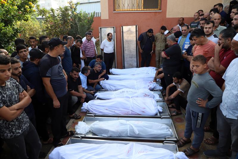 Warga Gaza di Palestina