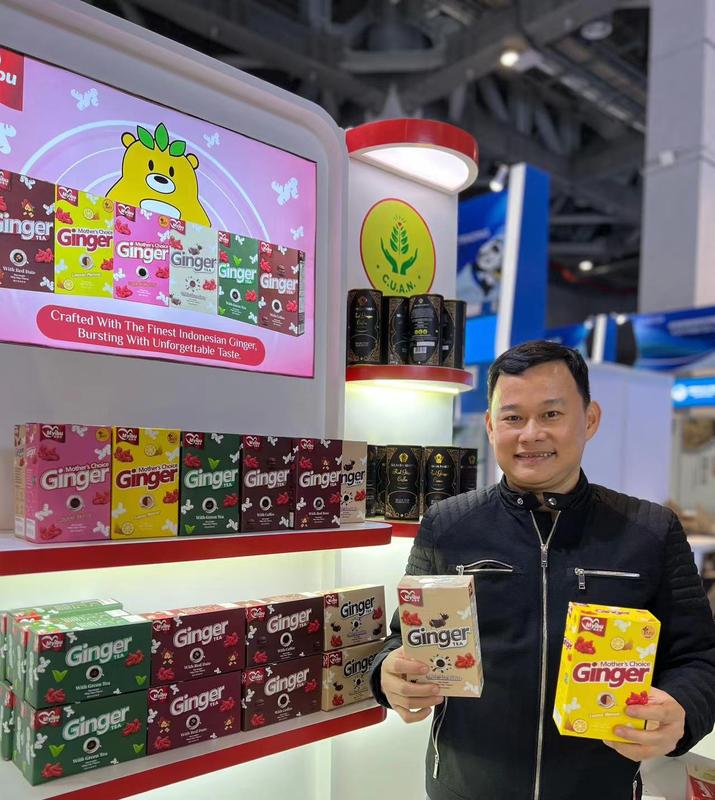 Minuman teh jahe Indonesia