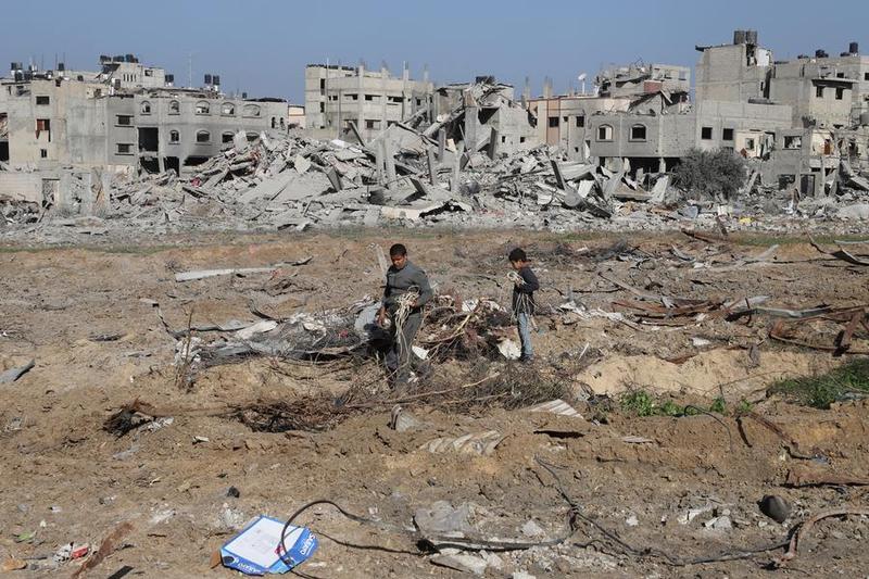 Penyaluran bantuan ke Gaza