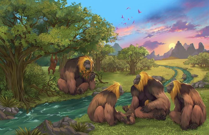 Kera raksasa Gigantopithecus blacki