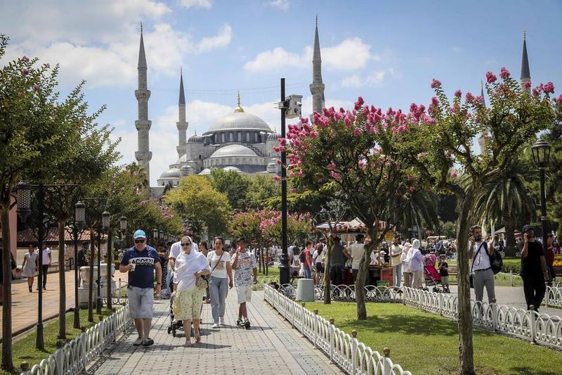 Kota Istanbul yang ramai