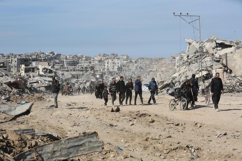 warga Palestina di Gaza