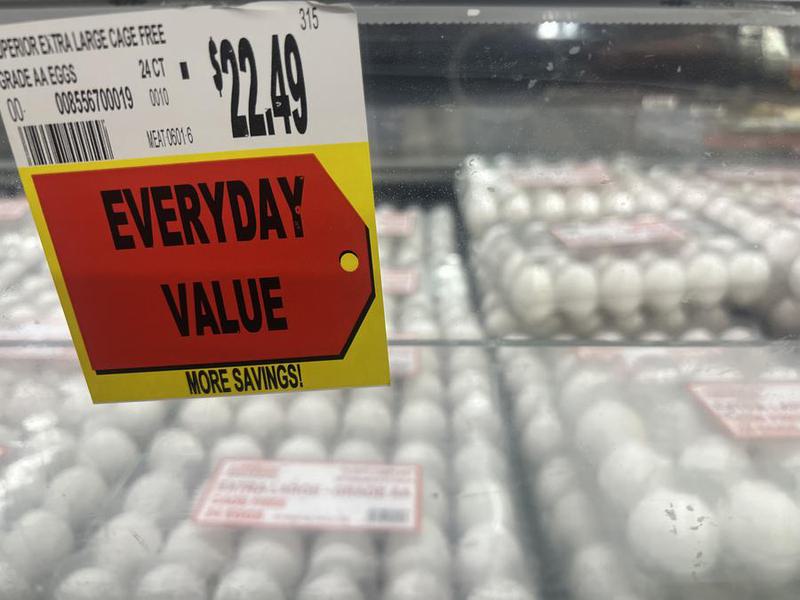 kelangkaan telur di Amerika