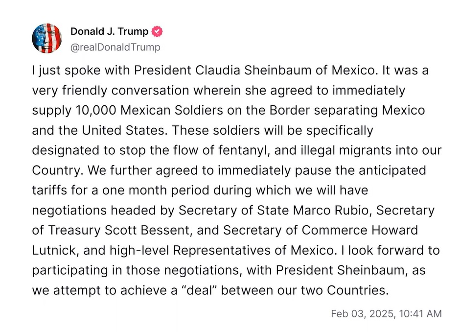 Trump menandatangani perintah eksekutif