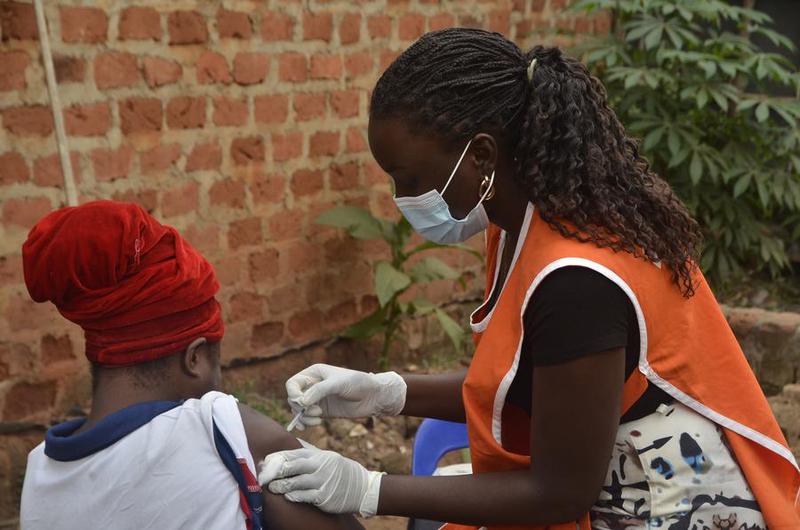 Kampanye vaksinasi mpox Udanda