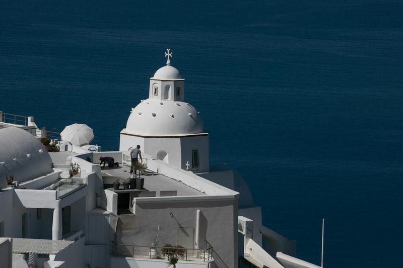 Santorini merupakan bagian dari