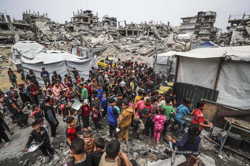 persediaan tepung di Gaza