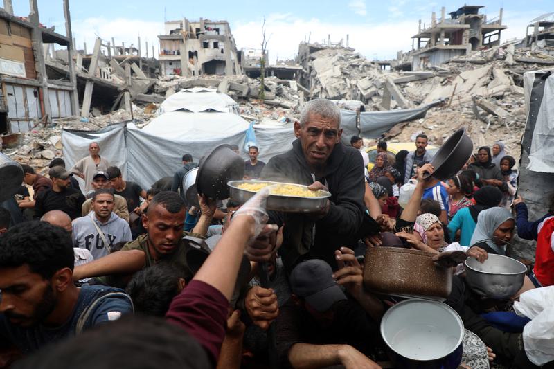 saat konflik di Gaza
