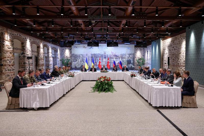delegasi Rusia dan Ukraina