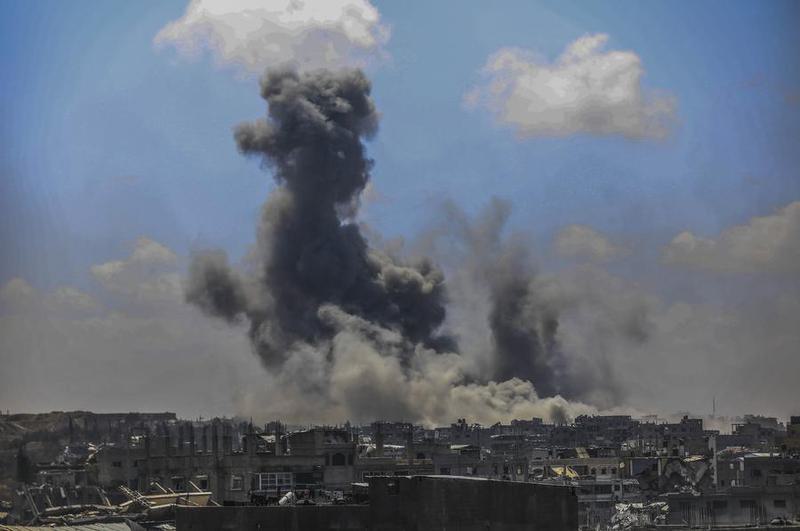 serangan baru Israel di