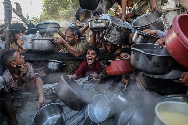 krisis kelaparan di Gaza